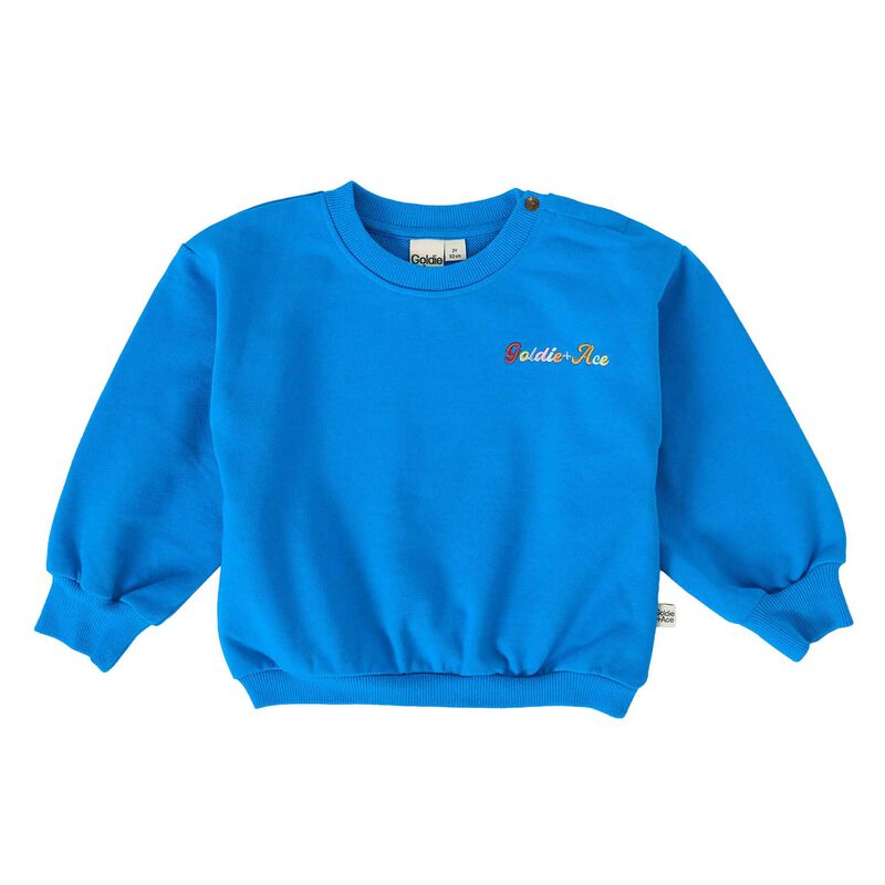 Goldie + Ace Ellis Terry Sweater 1-2Y image number 0