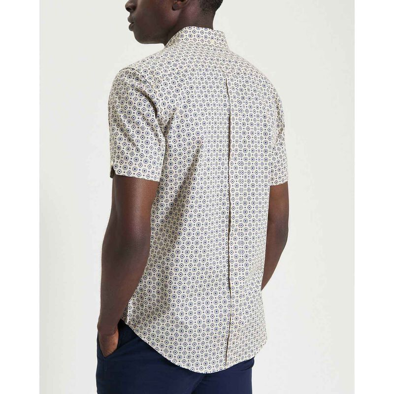 Ben Sherman Block Geo Print Shirt image number 1