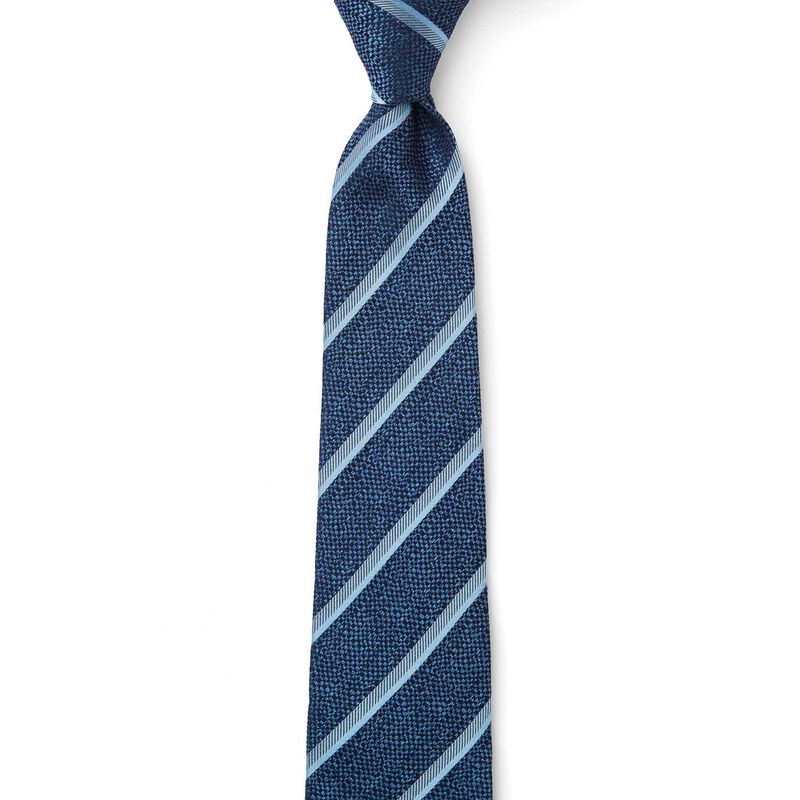 Joe Black Textured Stripe 7.5Cm Tie image number 0