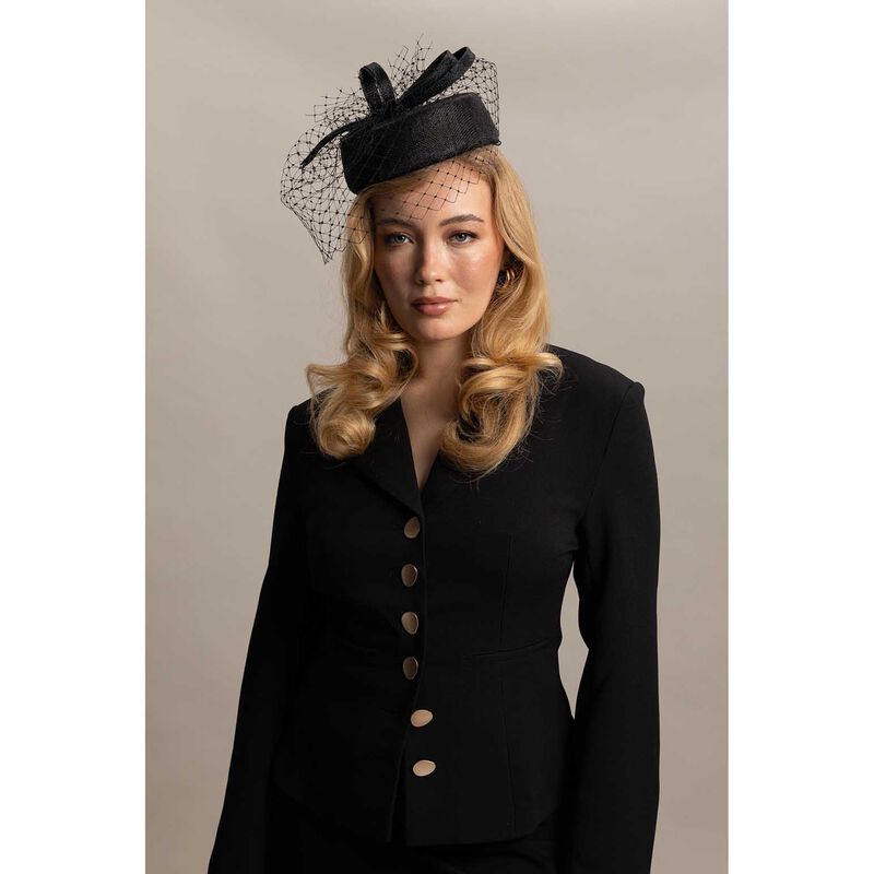 Morgan & Taylor Cheryl Pillbox Hat image number 2