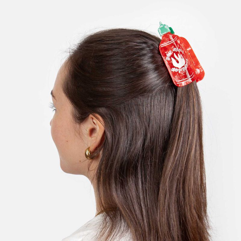 Eat My Socks Sriracha Hair Claw image number 1