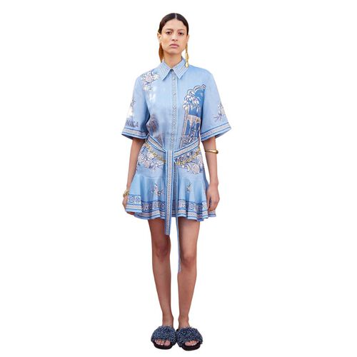 ALÉMAIS Villa Romantica Mini Dress