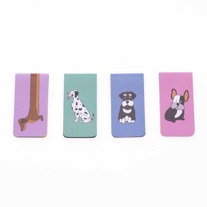 IS Gift The Dog Collective Magnetic Bookmarks - Set of 4 image number 2
