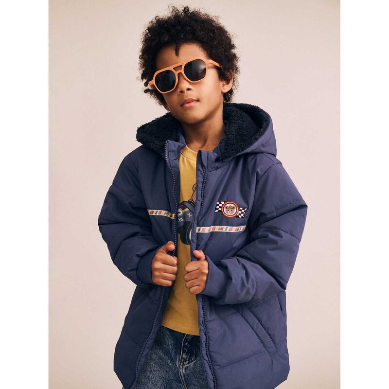 Huxbaby Rug Up Hux Spliced Puffer Jacket 3-5Y image number 3