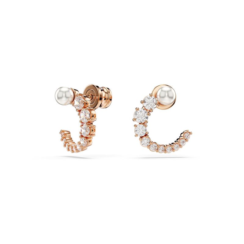 Swarovski Matrix Hoop Earrings image number 1