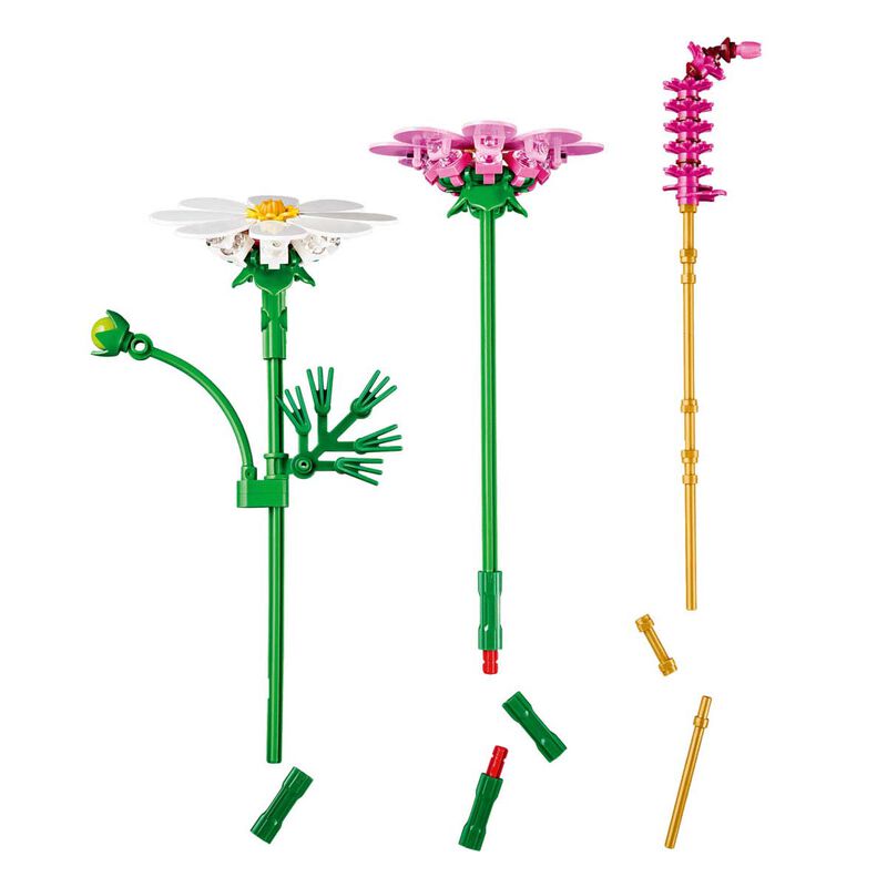 LEGO Botanicals Cosmos Flowers image number 2