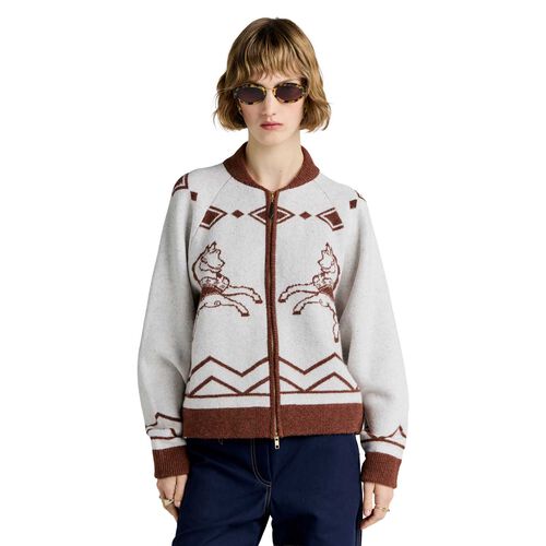 Karen Walker Carousel Knit Ivory