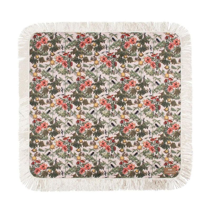 Kollab x Karen Walker Fringed Picnic Blanket Medium - Tropical Print image number 0