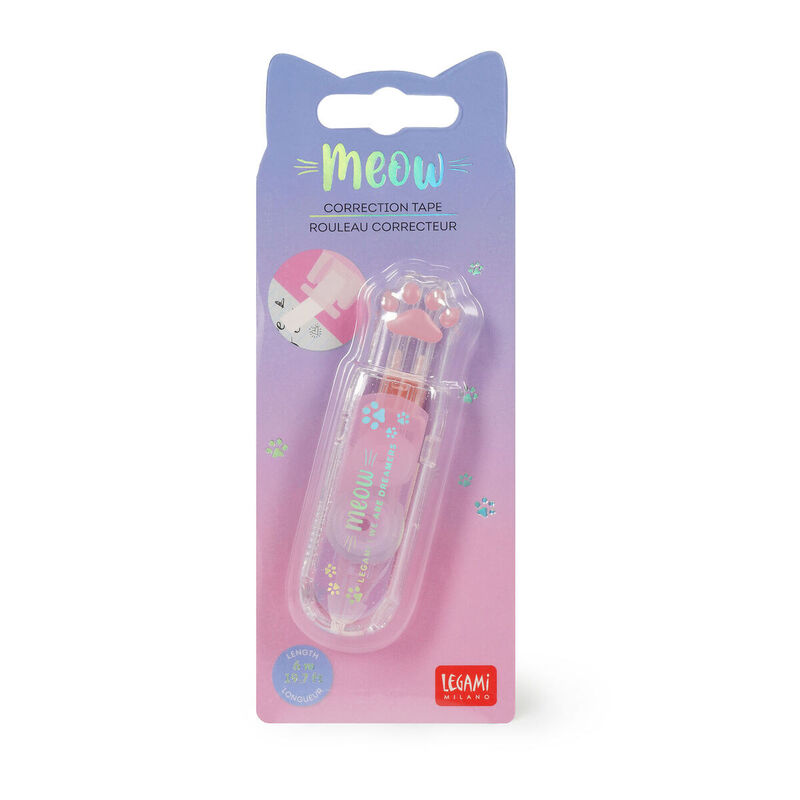 Legami Meow Kitty Correction Tape image number 1