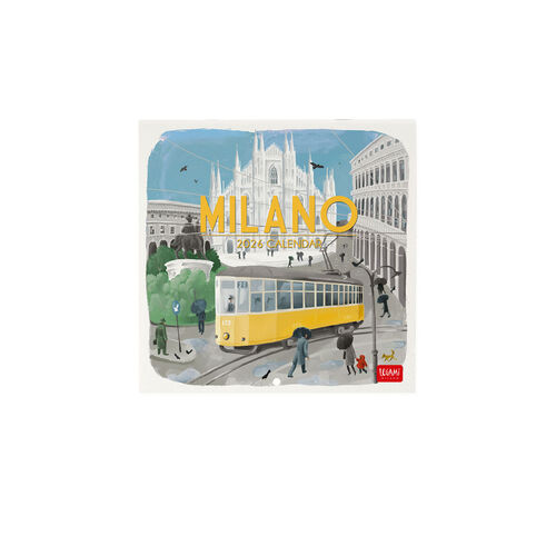 Legami Milano 2026 Wall Calendar 18x18cm