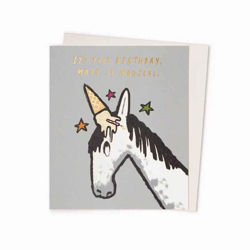 It's Your Birthday Magical Unicorn Card image number 0