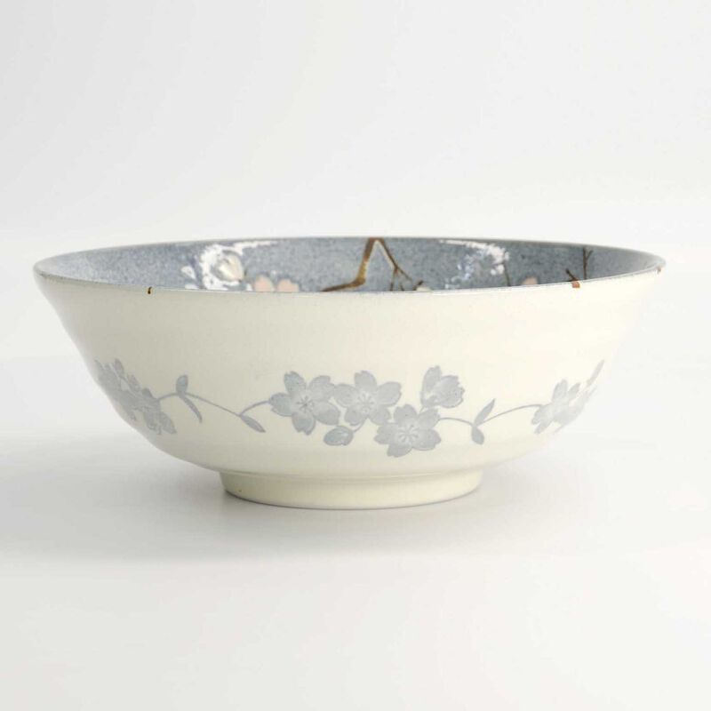 Tokyo Design Studio Fujisakura Ramen Bowl 21x7.5cm Grey image number 1