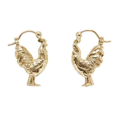 ALÉMAIS Tesori Rooster Earrings