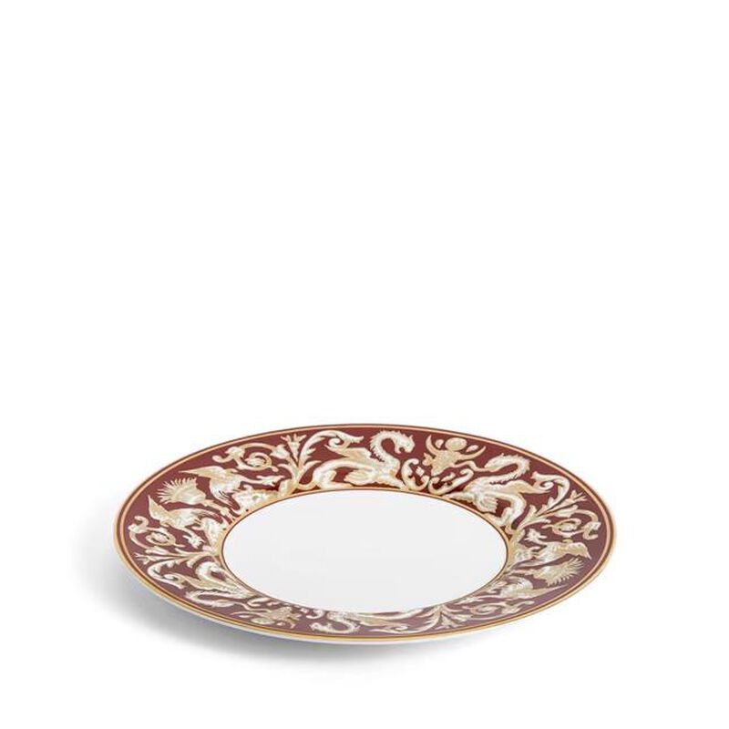Wedgwood Renaissance Red Plate 23cm Florentine Accent image number 1