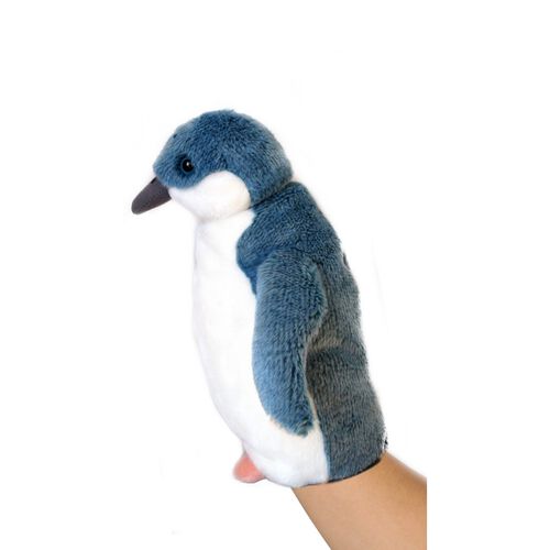 Antics Blue Penguin Puppet with Sound
