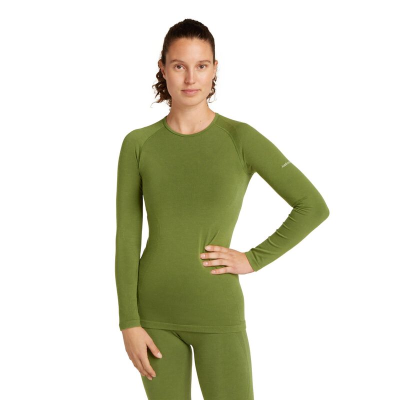 Icebreaker W Merino Blend 260 ZoneKnit Seamless LS Crewe image number 0
