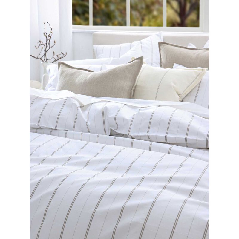 MM Linen Cape Stripe Duvet Set image number 5