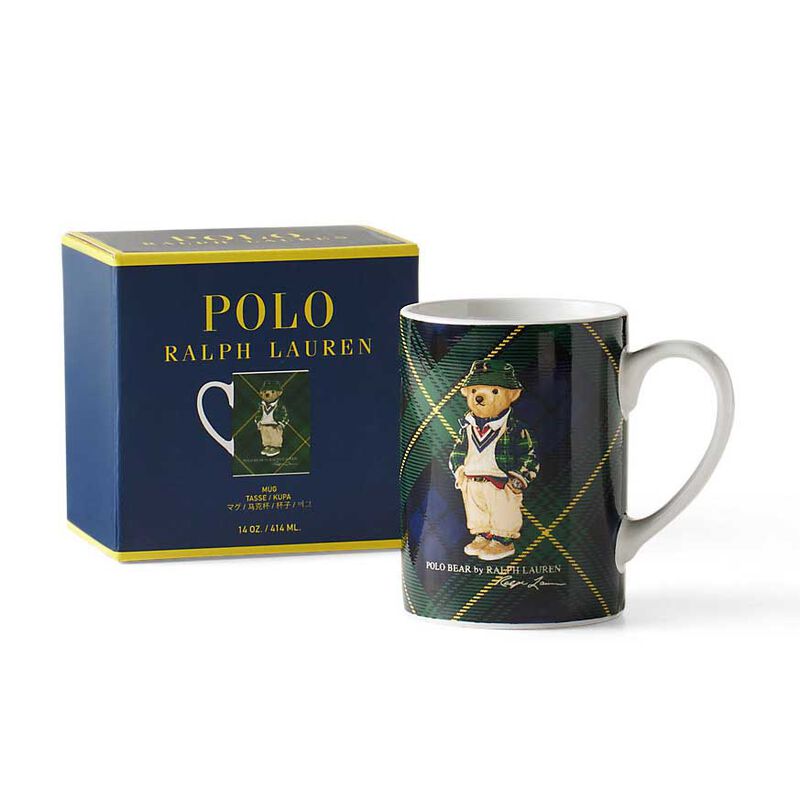Polo Ralph Lauren Highmoore Polo Bear Holiday Mug image number 1