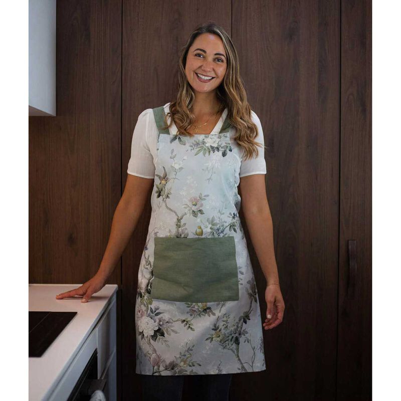 MM Linen Zinnia Apron image number 1