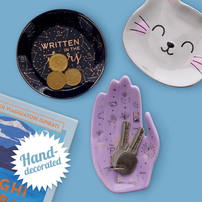 Legami Rings & Things Ceramic Plate - Kitty image number 3