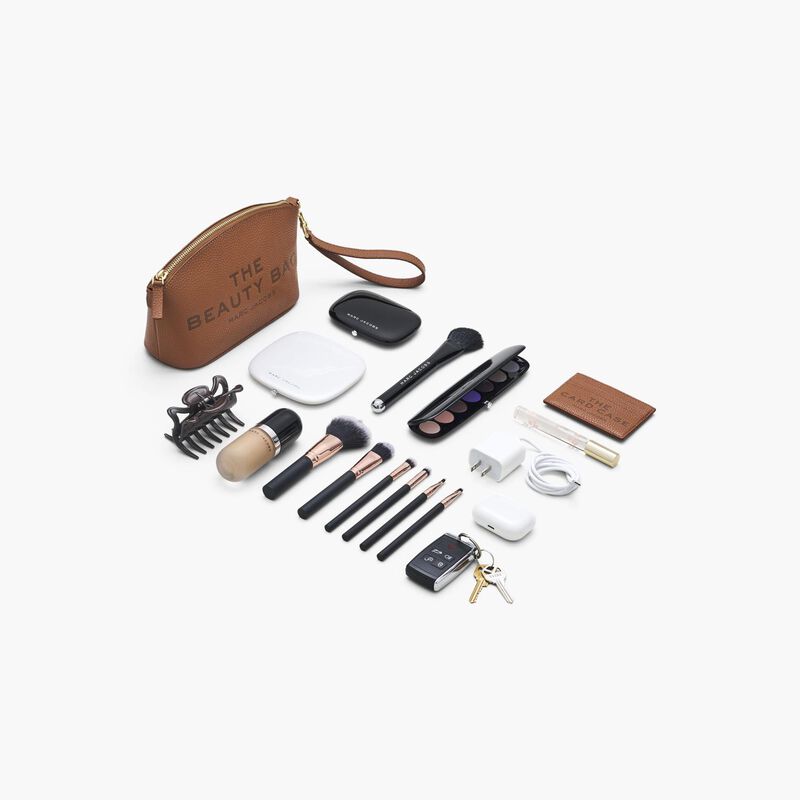 MARC JACOBS The Leather Beauty Bag image number 3