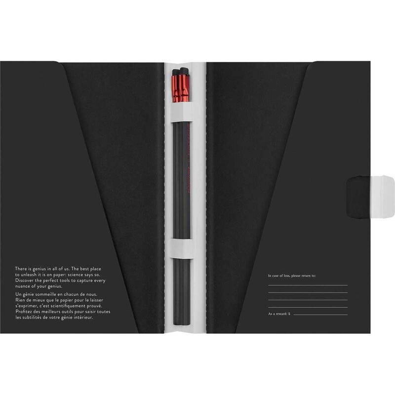 Moleskine x Blackwing LE Set 2 Soft Pencils + 2 Plain Large Cahier image number 2