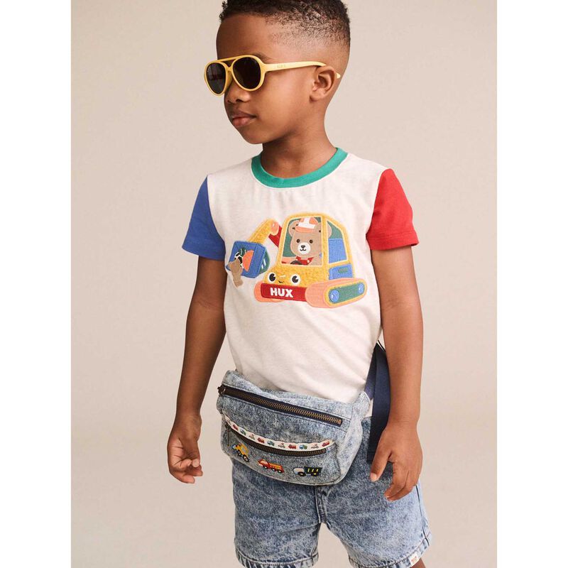Huxbaby Excavator Spliced Tee 3-5Y image number 1