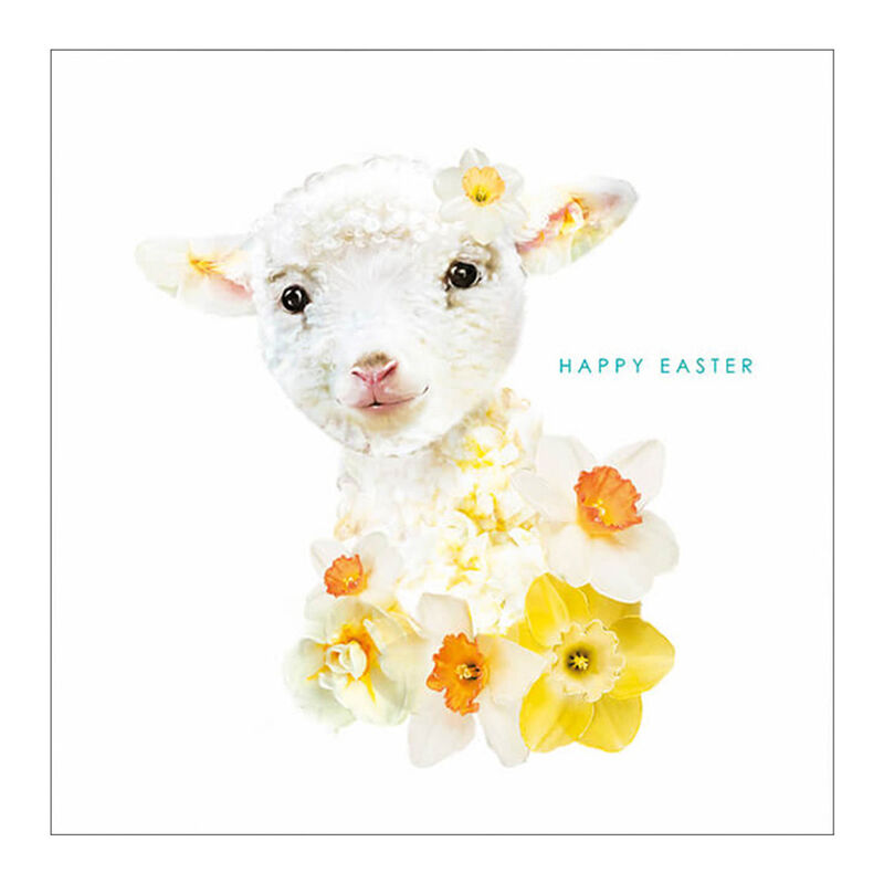 Image Gallery Easter Card Lamb Card image number 0