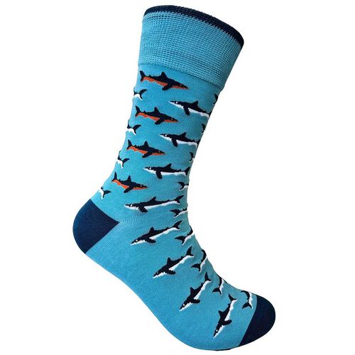 DS Socks Cotton Bamboo Sharks Socks