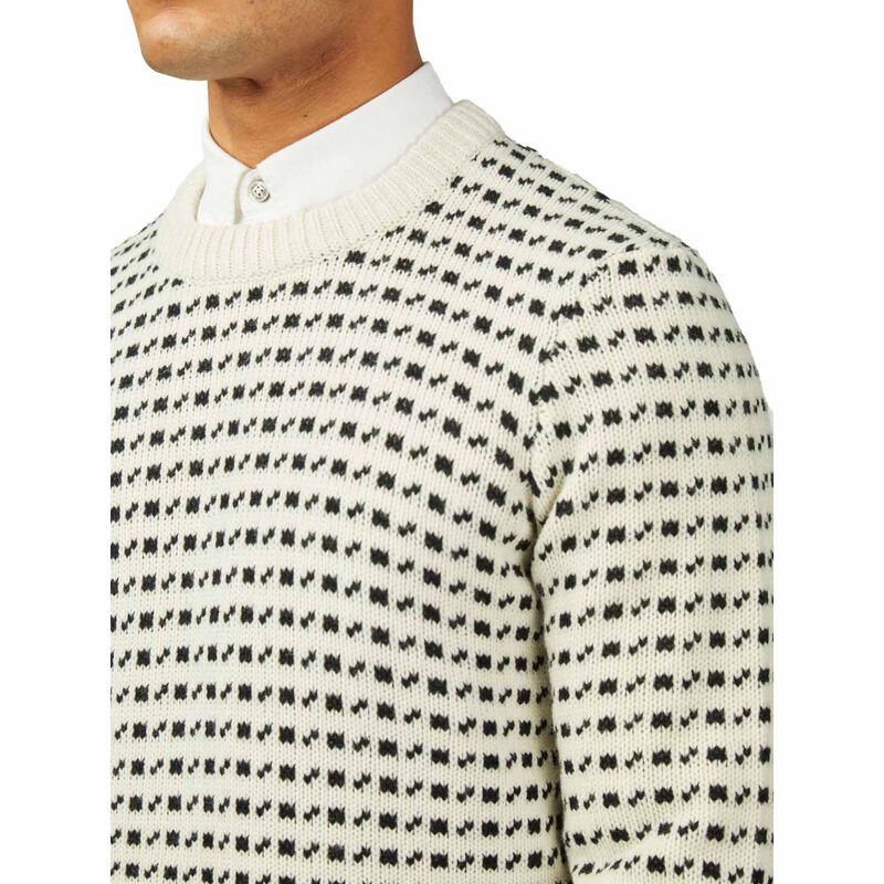 Ben Sherman Jacquard Crew image number 2