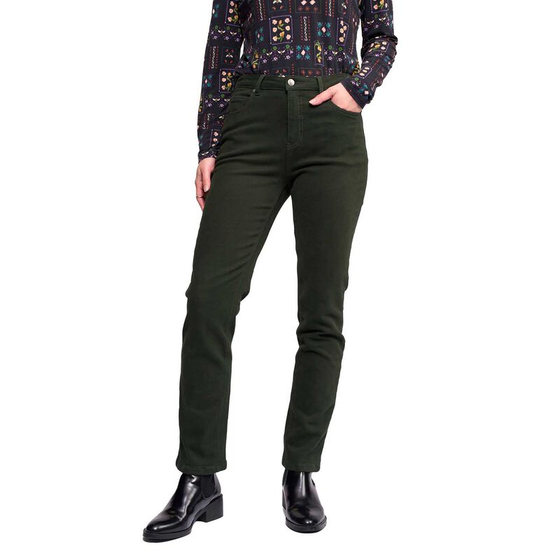 Vassalli Slim Leg Full Length Knit Jean image number 4