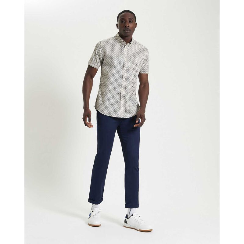 Ben Sherman Block Geo Print Shirt image number 3