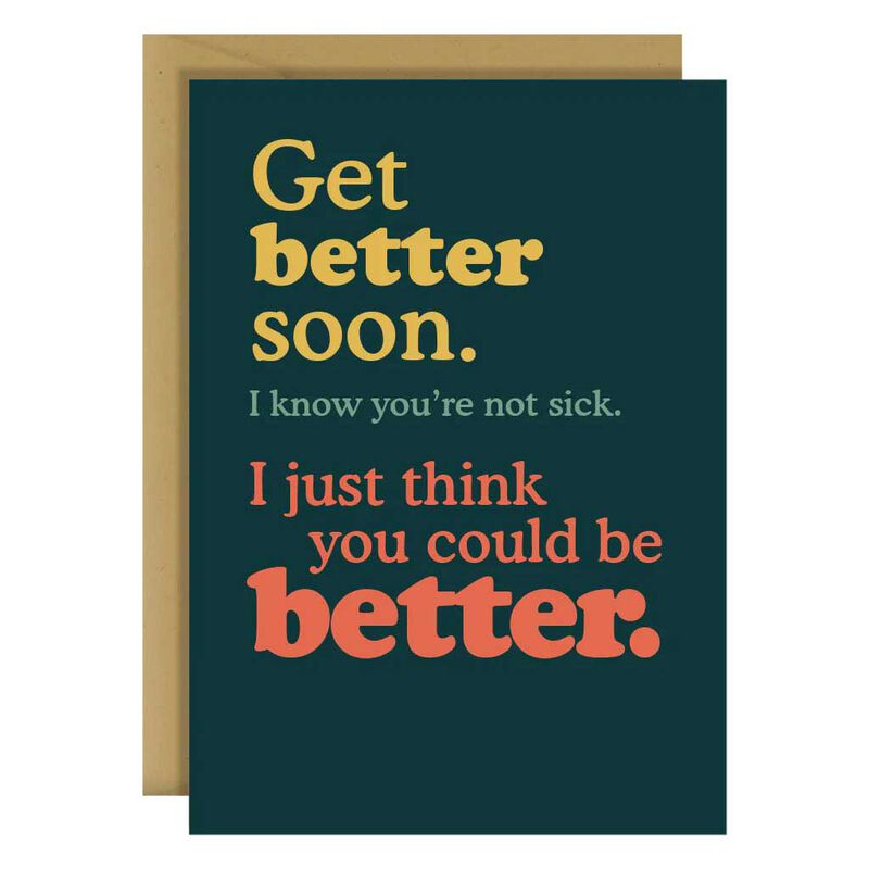 Blackwell Press Get Better Soon. You Could Be Better Card image number 0
