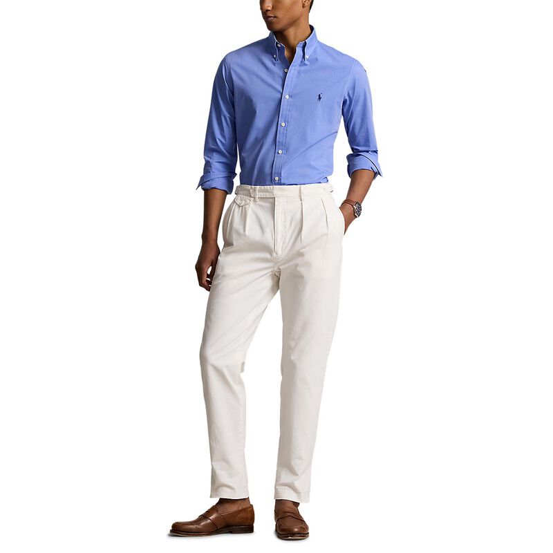 Polo Ralph Lauren Custom Fit Stretch Poplin Shirt image number 3