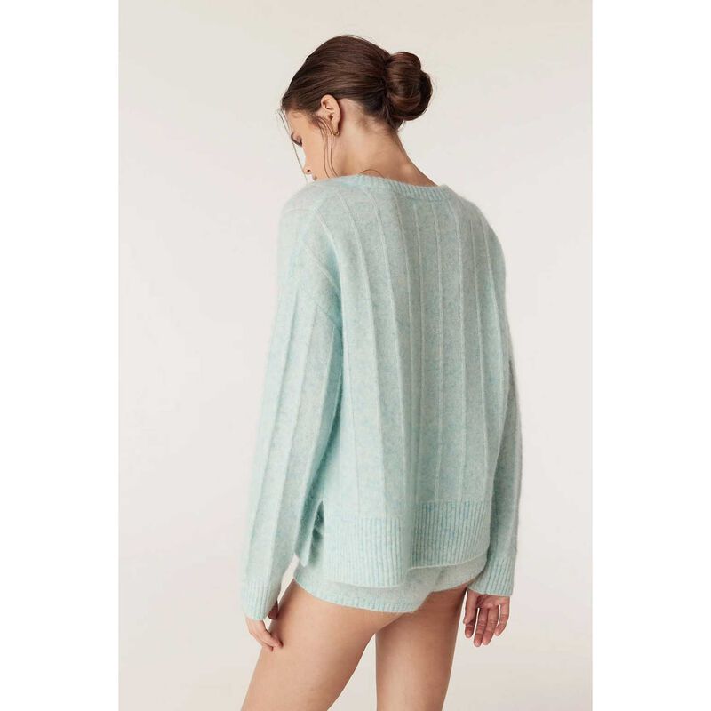 Cable Colour Me Crew Jumper image number 1