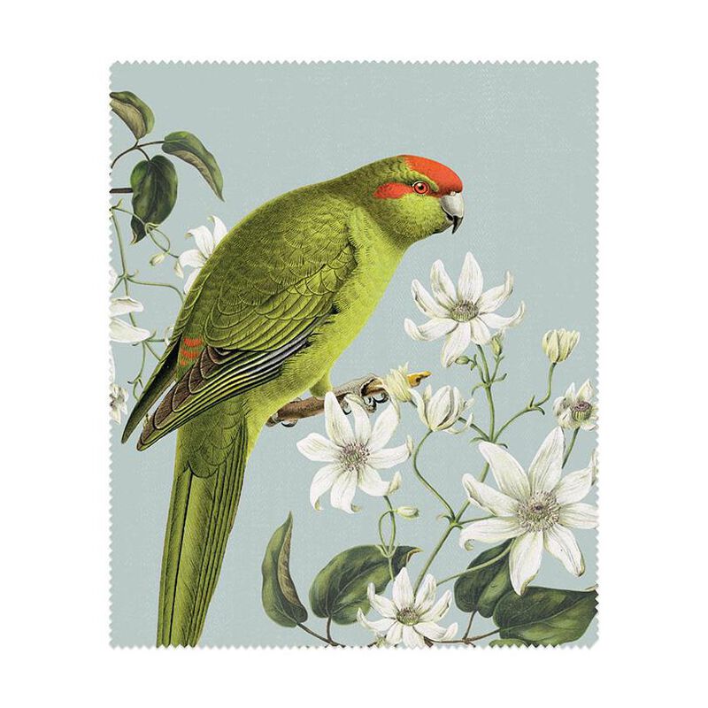Birds & Botanicals Kakariki Lens Cloth image number 0