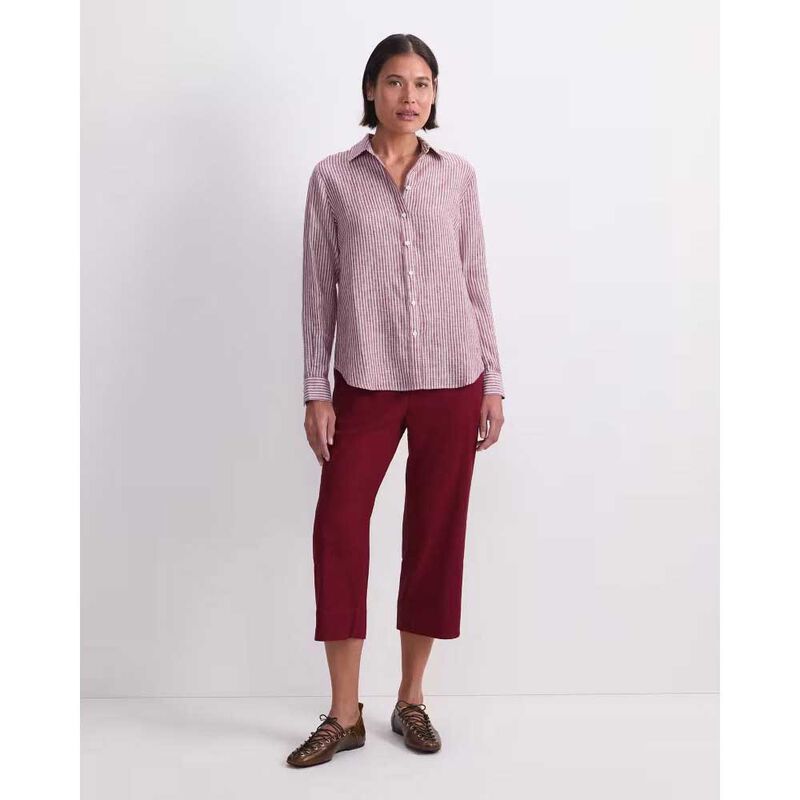 Sportscraft Dahlia Stripe Linen Shirt image number 7