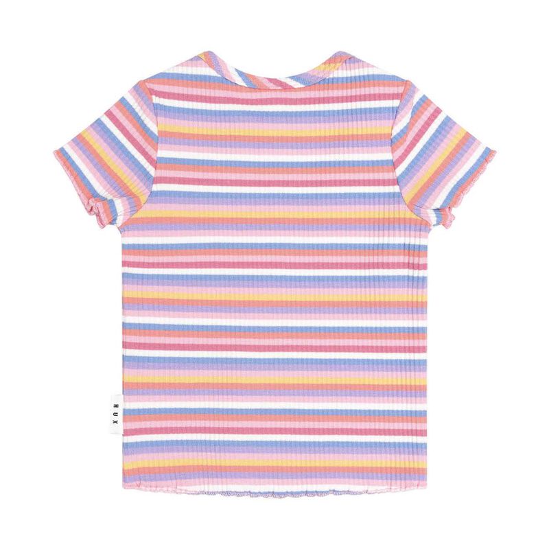 Huxbaby Tropical Fruit Stripe Rib Tee 3M-2Y image number 1