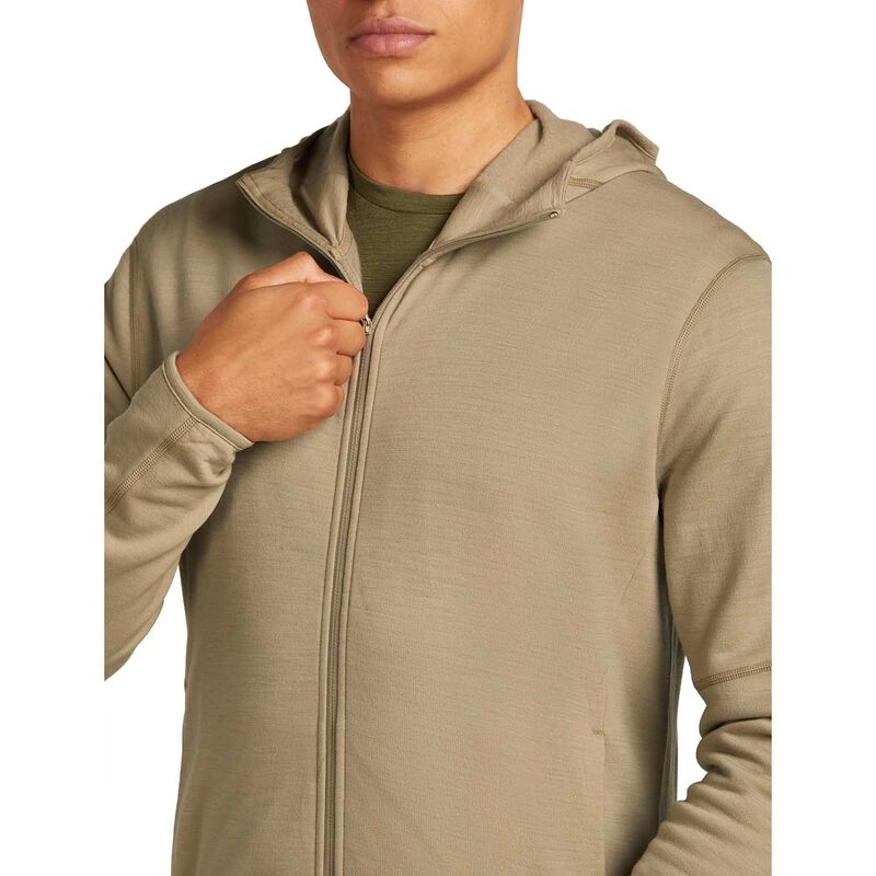Icebreaker M Merino 360 RealFleece Elemental LS Zip Hood image number 10