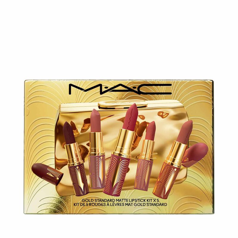 MAC Gold Standard Matte Lipstick Kit x 5 image number 3