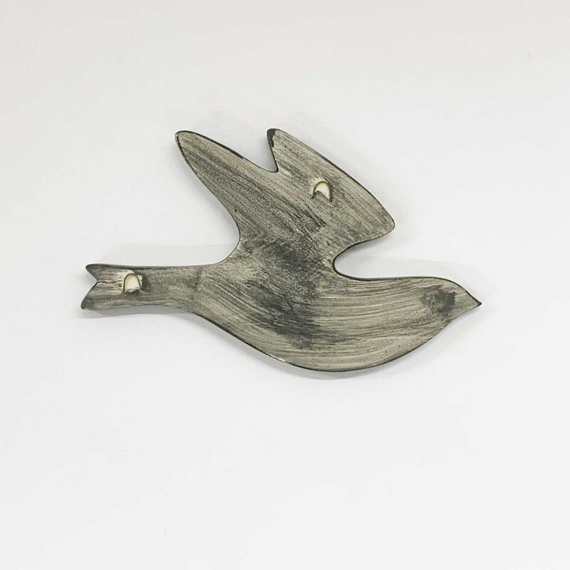 Borrowed Earth Ceramic Bird Large - Kereru image number 1