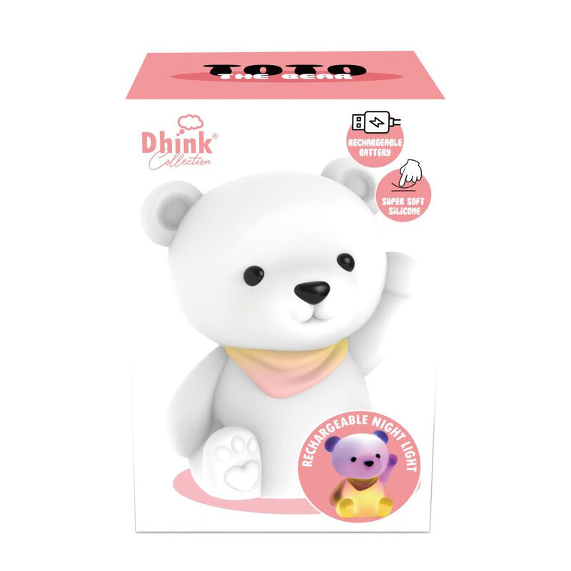 Stellar Haus Squishy Teddy Toto Night Light image number 0