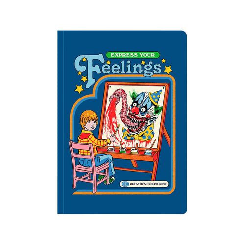 Oh Deer Express Your Feelings A5 Soft Cover Notebook