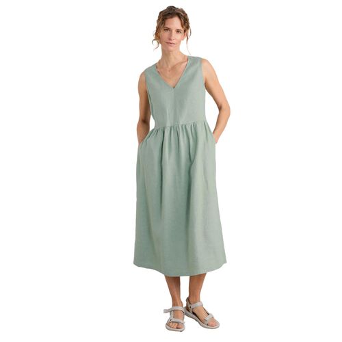 Seasalt Cornwall Lowland Heather Dress Penny Bun Pear