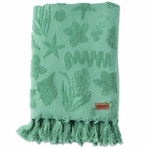 Kip&Co Jade Rock Pool Terry Bath Towel