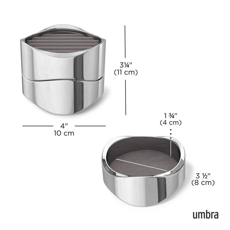 Umbra Wavy Jewelry Organiser Chrome image number 3