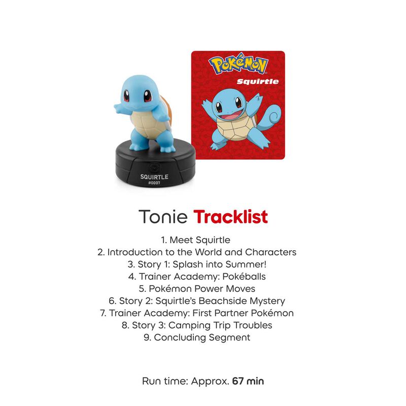 tonies Pok&eacute;mon - Squirtle Tonie Audio Character image number 2