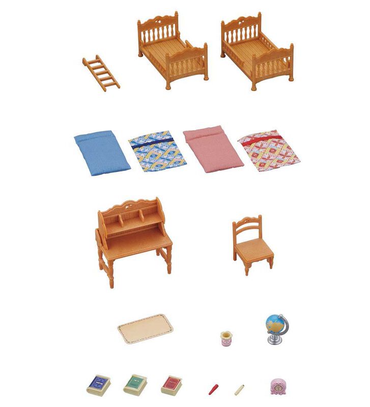 Sylvanian Families Children&rsquo;s Bedroom Set image number 2