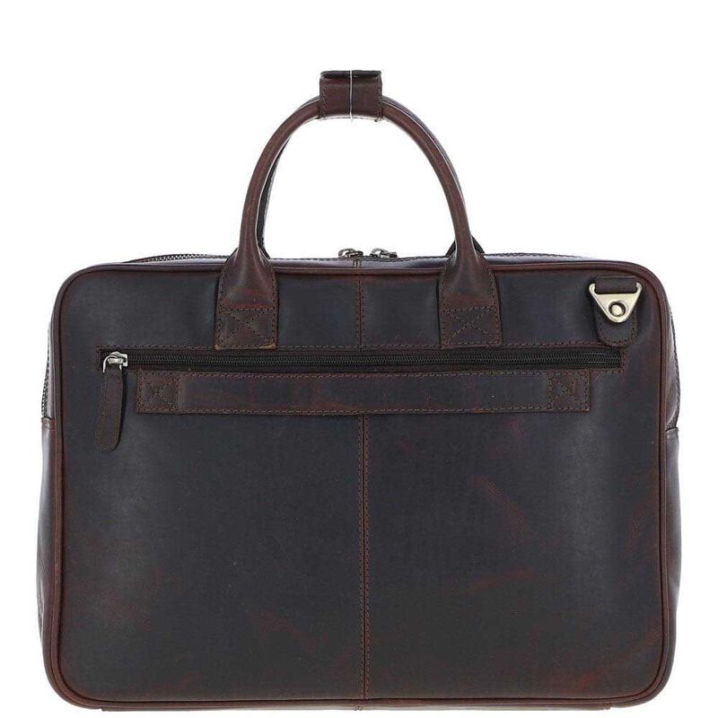 Ashwood Kensington Leather Laptop Bag image number 3