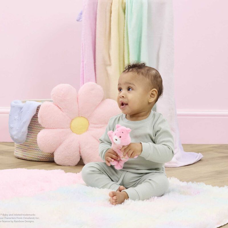 Care Bears Baby Ring Rattle - Cheer Bear image number 1